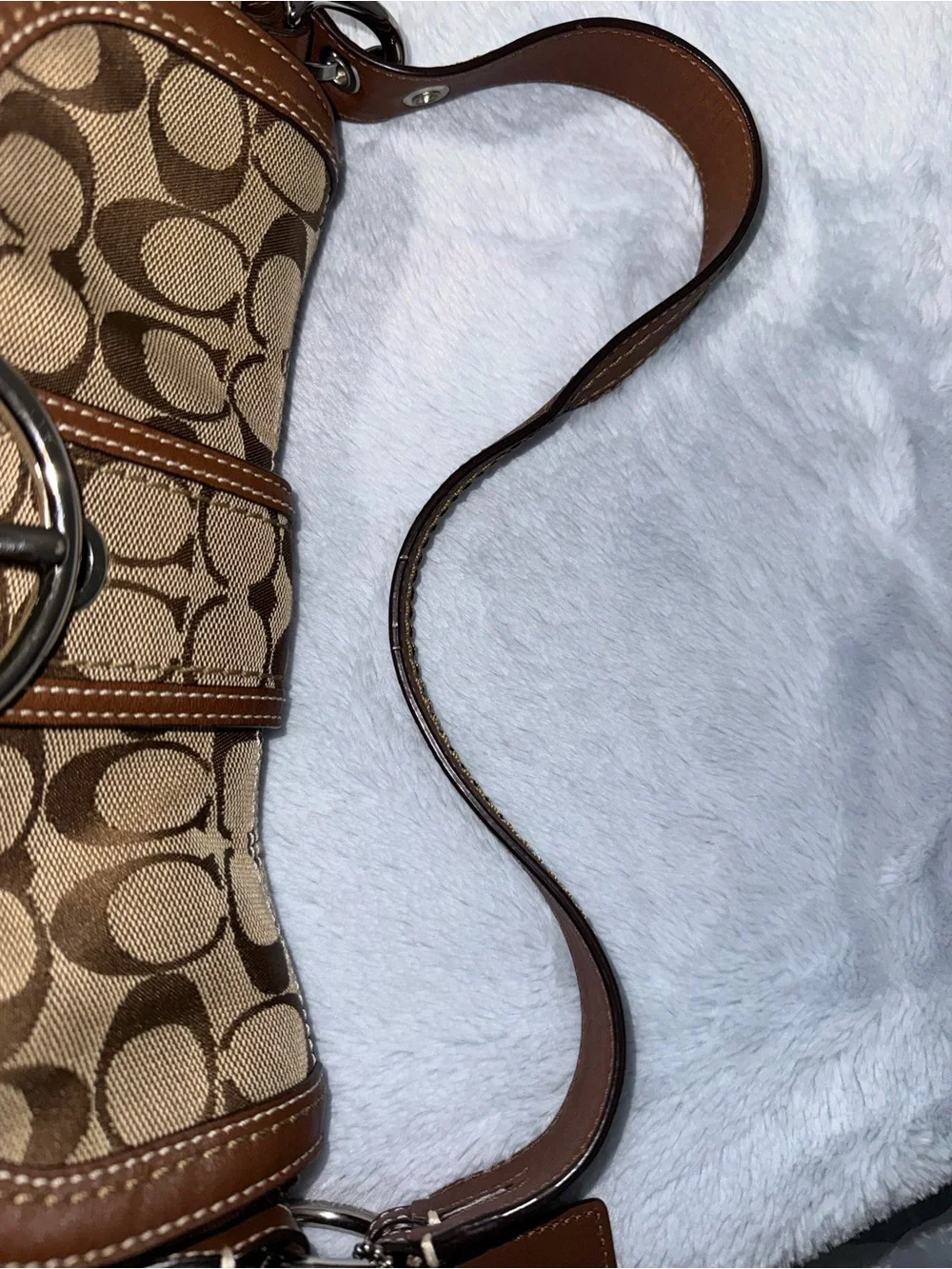 Coach large tan soho (price firm)